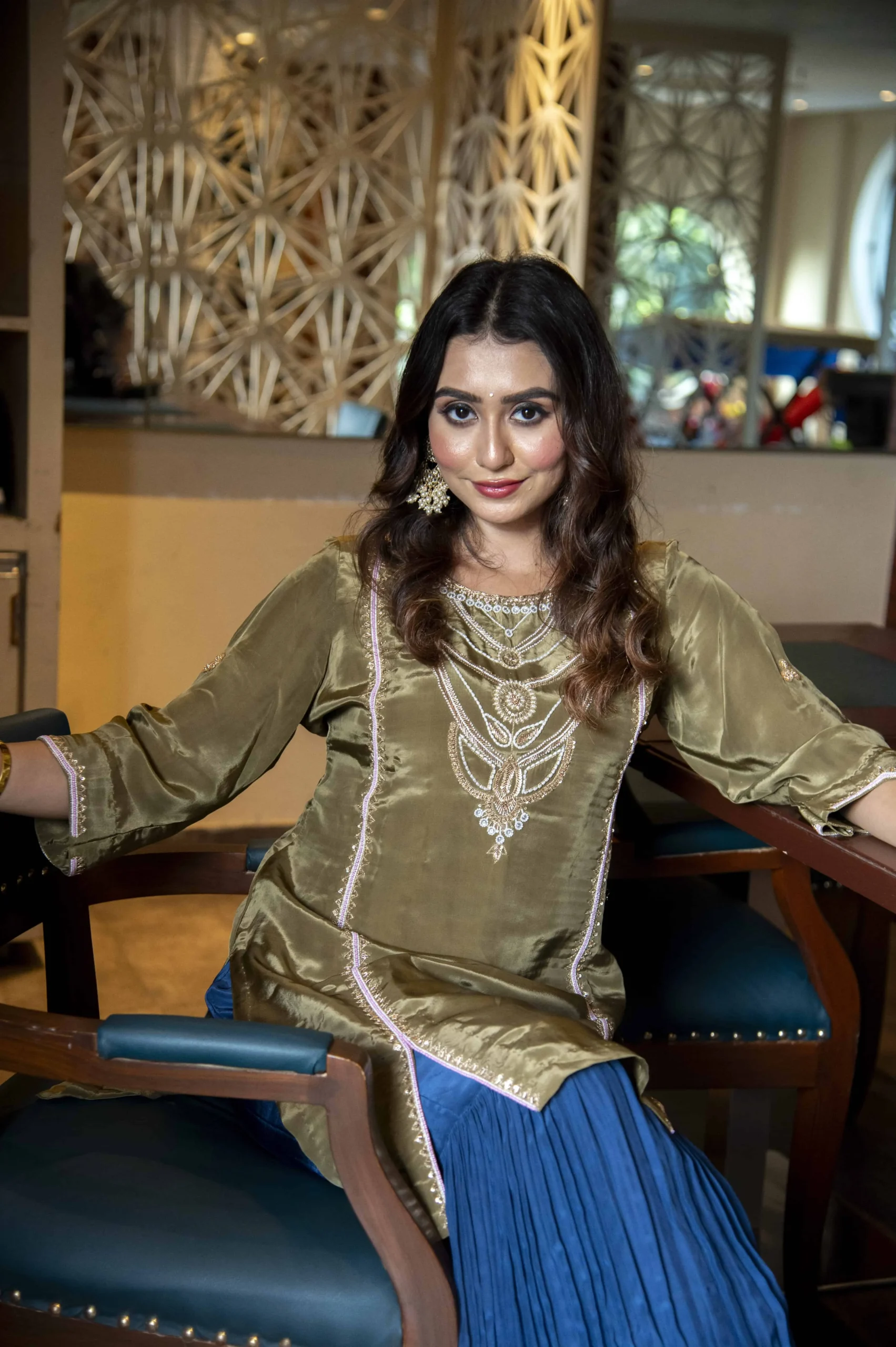 Gehna Kurti Set