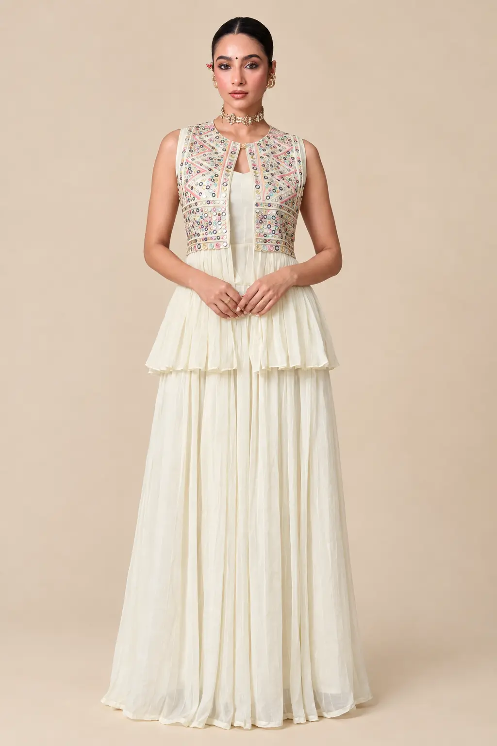 Rangaina Bustier Shrug Set
