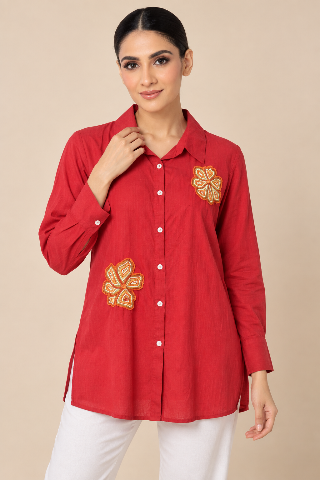 Fire Floral Shirt