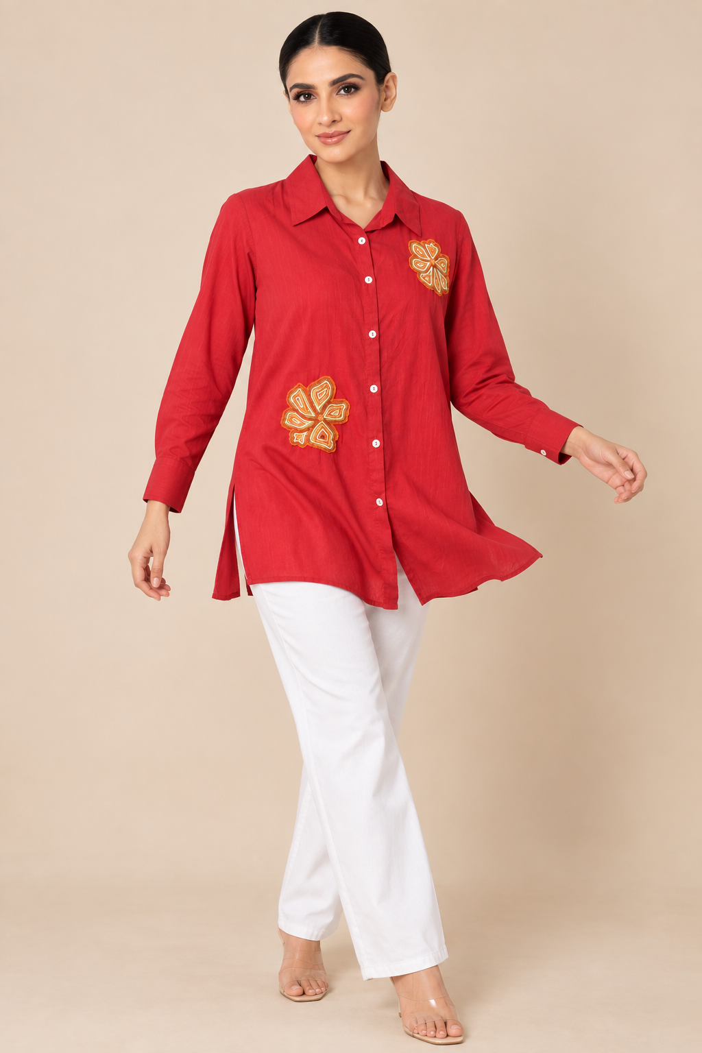 Fire Floral Shirt