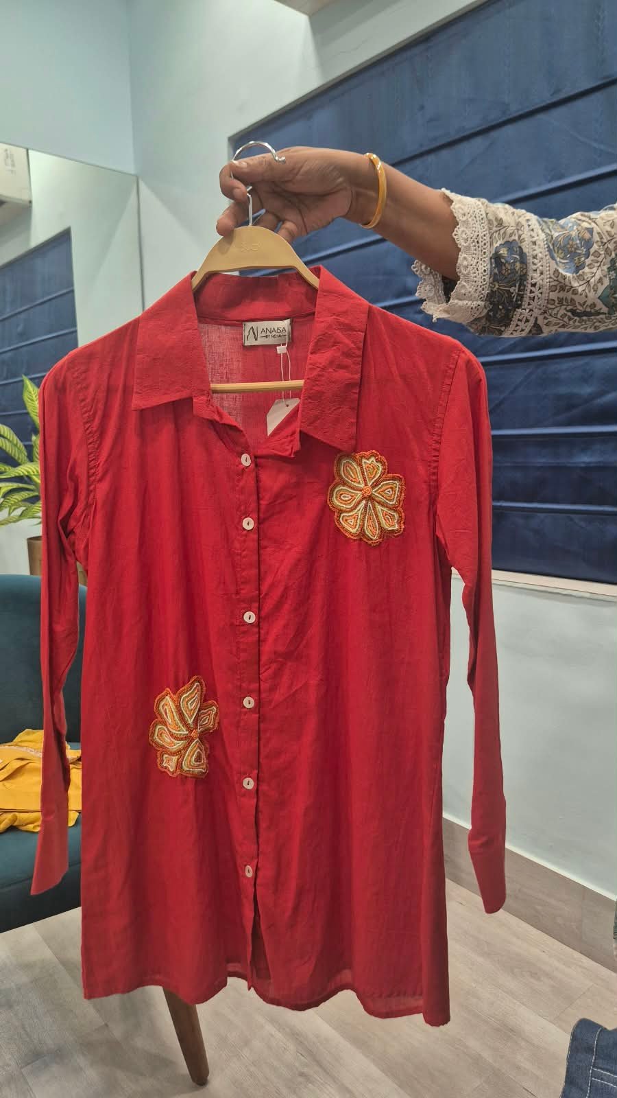 Fire Floral Shirt