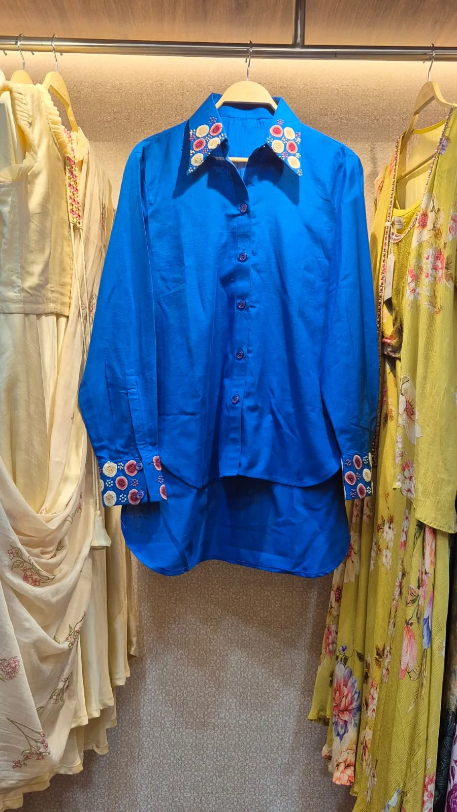 Indigo Bloom Shirt