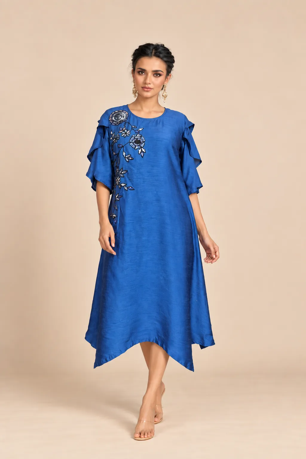 Bluebell Ruffle One Piece Dress
